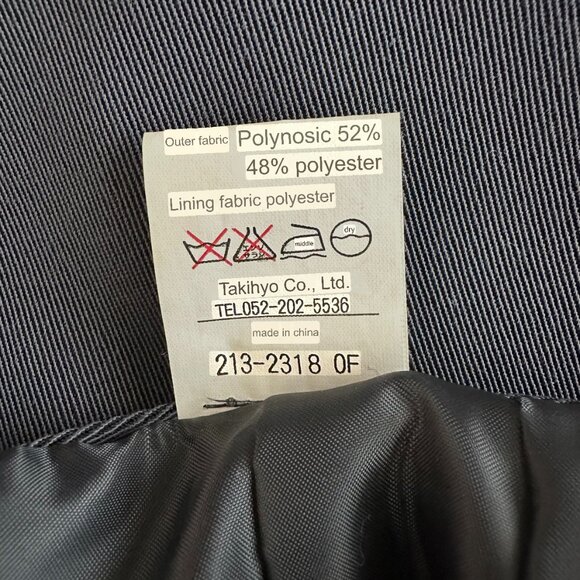 Unknown Source Women's S/M (Waist 67) Gray Midi Straight Fully Lined Skirt - Picture 11 of 13